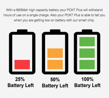 Load image into Gallery viewer, NEW PCKT One Plus 660mah battery 510 Cartridge Auto & Variable