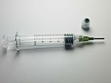 Load image into Gallery viewer, 5ML Oil SYRINGE Borosilicate GLASS Luer Lock W/ TIP Dab Thick Concentrate Co2 - 1 - 10