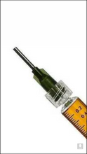 Load image into Gallery viewer, NEW GOLD METAL PLUNGER Oil SYRINGE GLASS Luer Lock W/TIP Dab Concentrate Co2