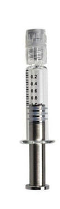 METAL PLUNGER Oil SYRINGE Borosilicate GLASS Luer Lock W/TIP Dab Concentrate Co2
