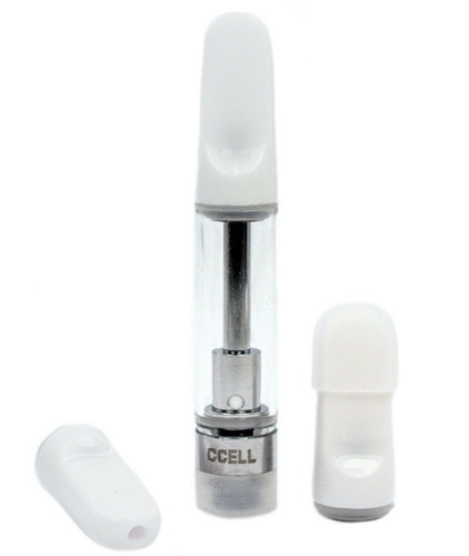 CCELL Genuine TH210 510 Cartridge WHITECeramic Mouthpc co2 Oil Ship24hr/less USA
