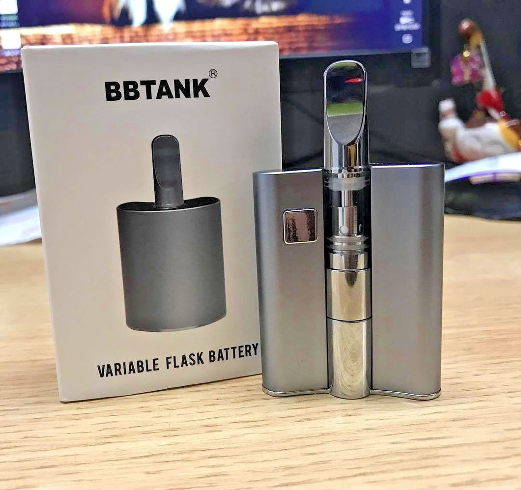 Flask 2 BBTANK 2019 New! 400mah AutoInhale Variable Volts 510 Battery Palm Ccell