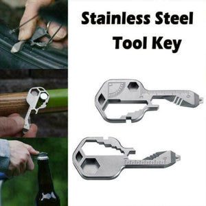 Geekey Gkey Stainless Steel Multi-tool (24 in 1 multi-function) KEY FUNCTION  NEW